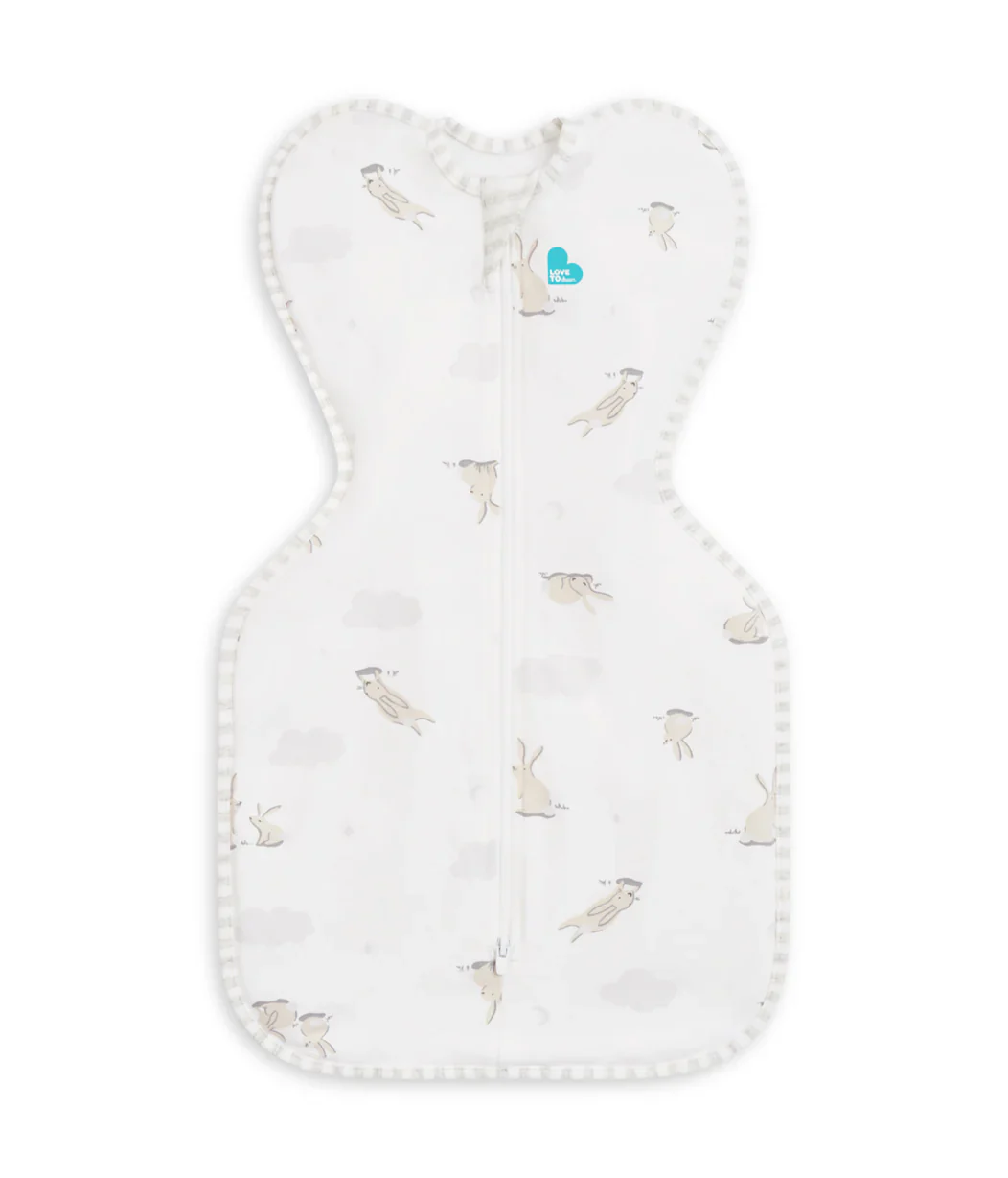 Newborn Gift Bundle | Swaddle Up | Towel | Wash Cloth | Cloud Bunnies - Image 3