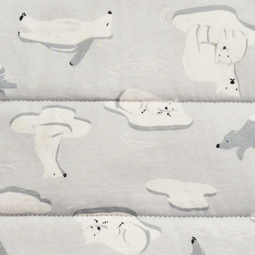 Sleep Bag Long Sleeve 3.5 TOG Cotton Gray South Pole - Image 5