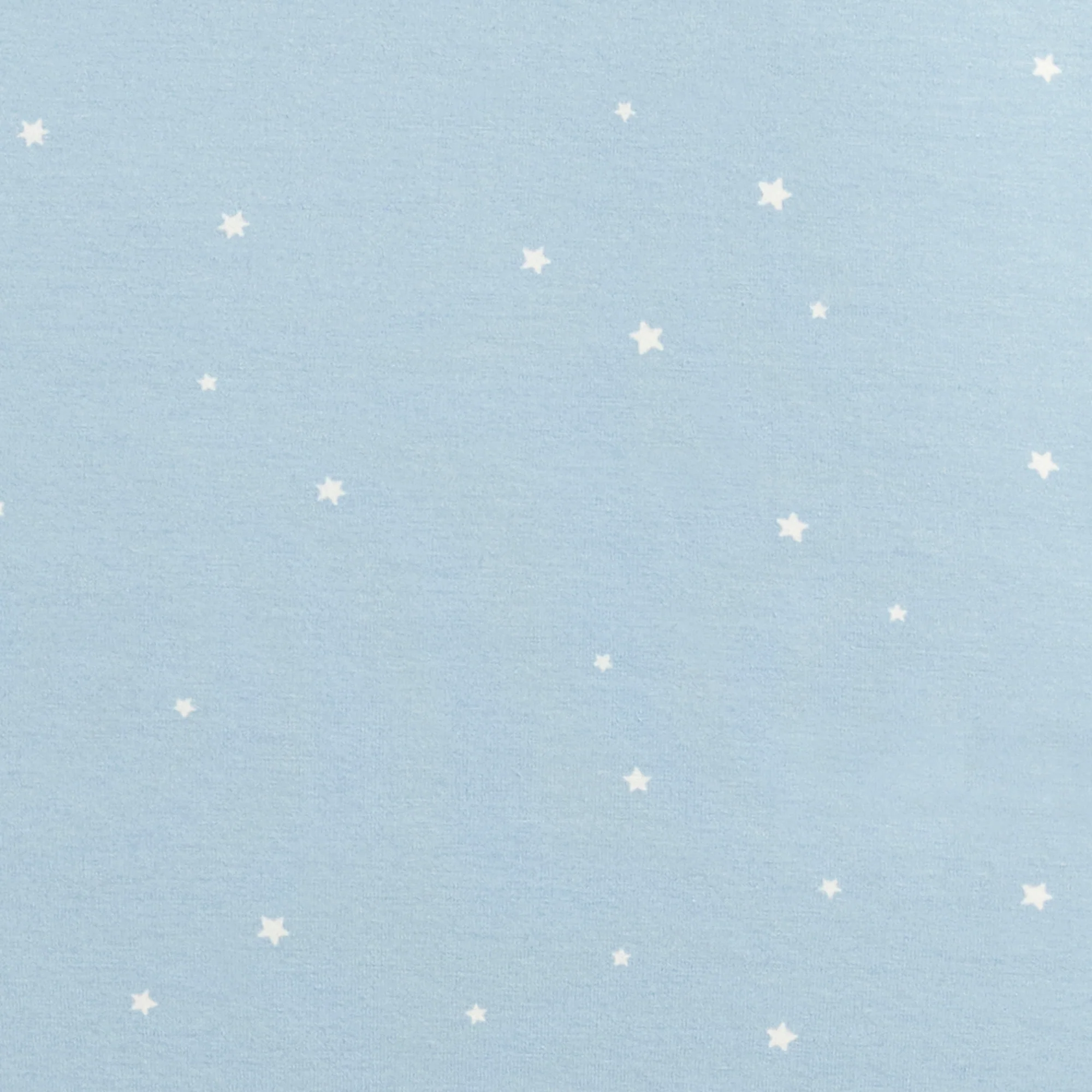 Sleep Suit Long Sleeve 1.0 TOG Cotton Powder Blue Twinkle - Image 4