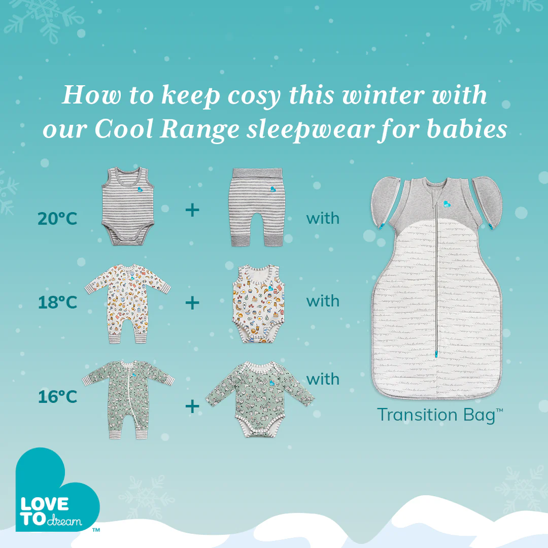 Swaddle Up™ Transition Bag 2.5 TOG Cotton White Dreamer - Image 7