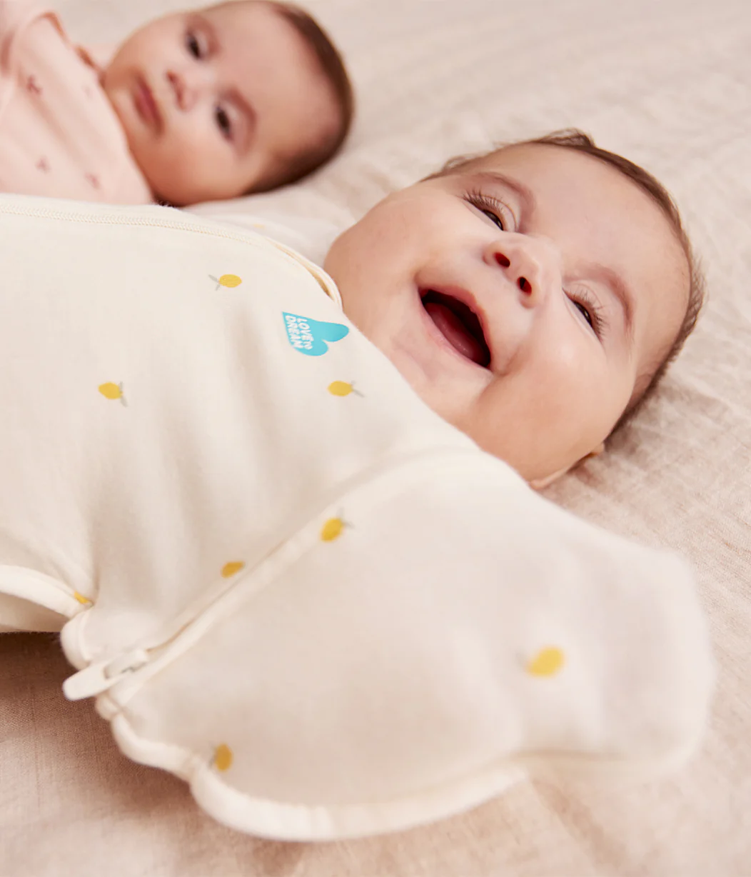 Swaddle Up™ Transition Bag 1.0 TOG Viscose from Bamboo Cream Lemons - Image 6